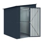 KOVINSKA VRTNA HIŠKA GLOBEL LEANTO 56 ANTRACIT Š145 X G172 X V204 CM - slika 2